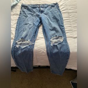 AE stretch ripped 90s skinny jeans